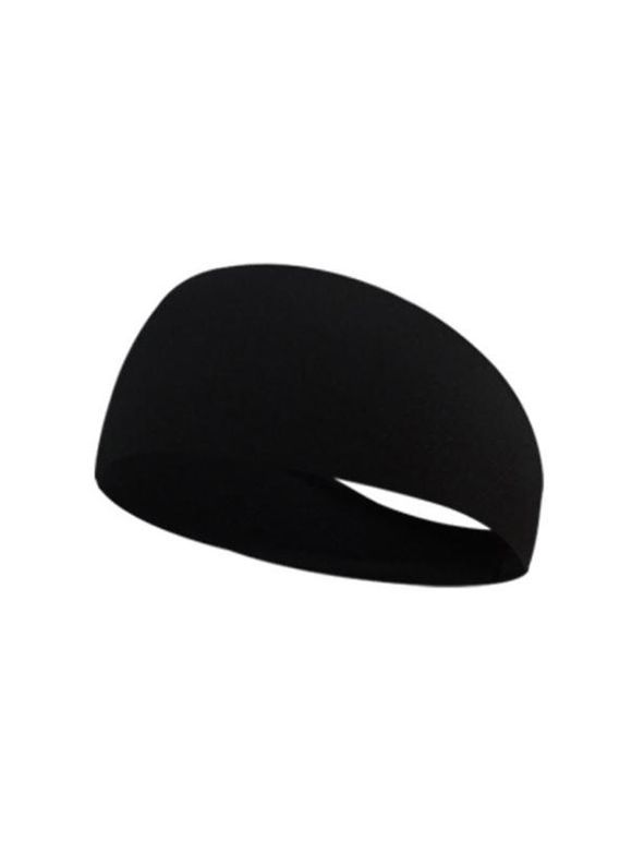 Bandeau de Sport Moulant Absorbant - Noir B85-01