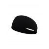 Bandeau de Sport Moulant Absorbant - Noir B85-01