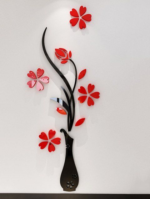 2020 Flower Wall Sticker Best Online For Sale Dresslily