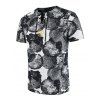 T-shirt Graphique Brodé Design - Blanc L