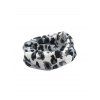 Leopard Elastic Mask Hanging Button Sports Headband - GRAY GRAY LEOPARD