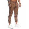 Pantalon de Jogging Rayé à Carreaux Imprimés - multicolor A 2XL