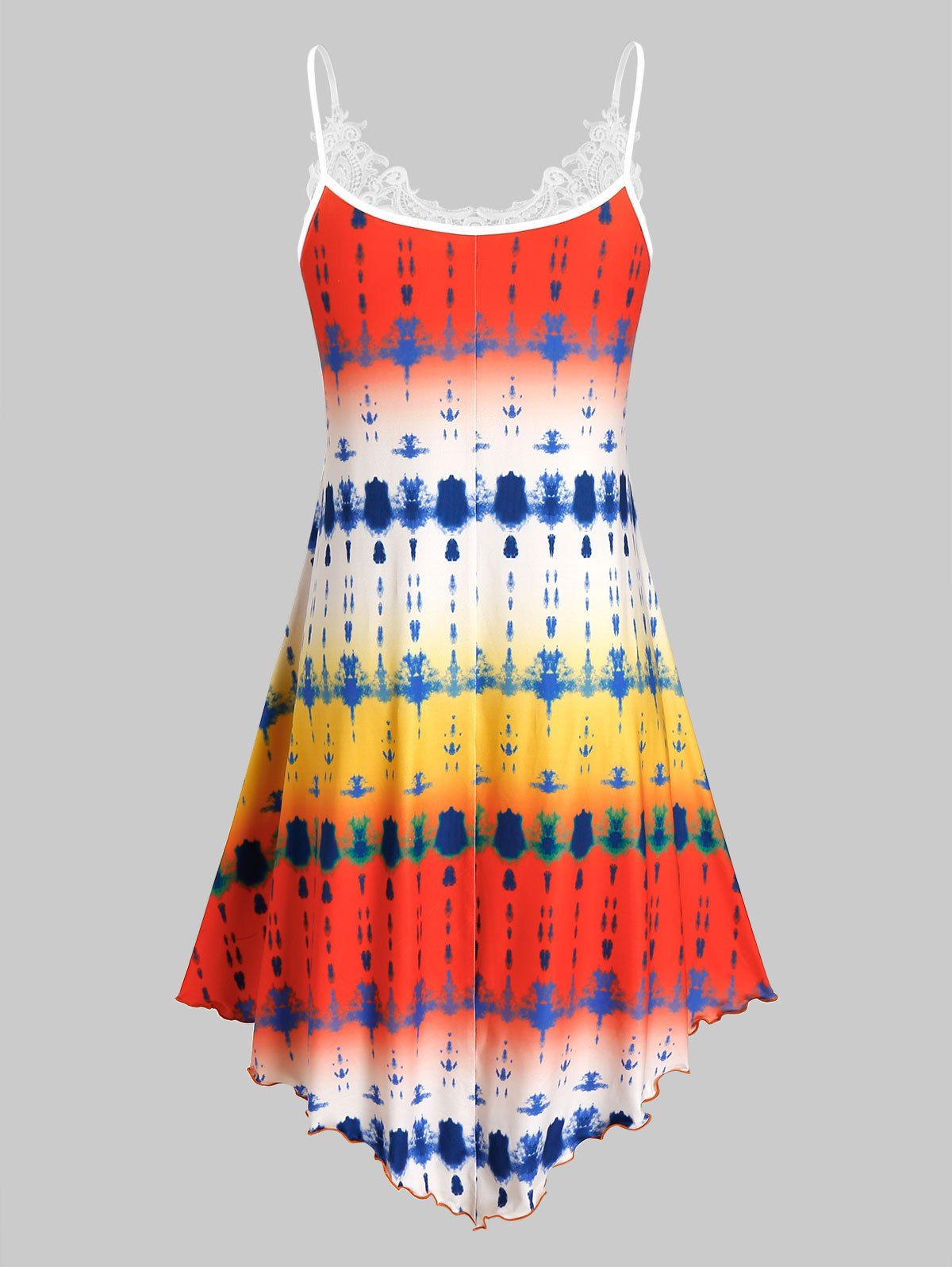 tie dye sundress plus size