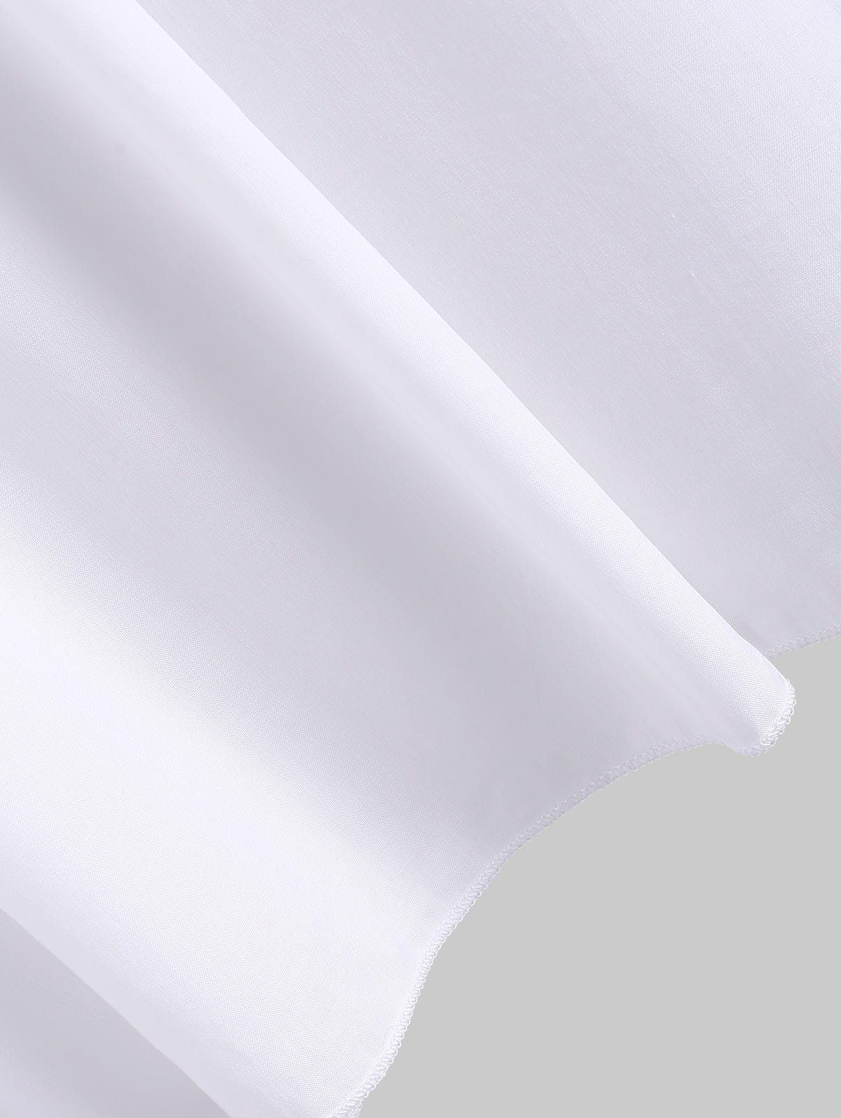 Mini Robe à Bretelle Panneau en Dentelle au Crochet - Blanc XL