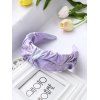 Bandeau Large en Tissu - Pourpre 