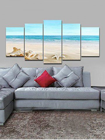 Get Art mural encadree plage Desktop Wallpaper