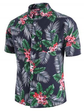 Tropical Flower Leaf Beach Shirt