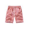 Contrast Color Stripes Pattern Beach Shorts - multicolor 2XL