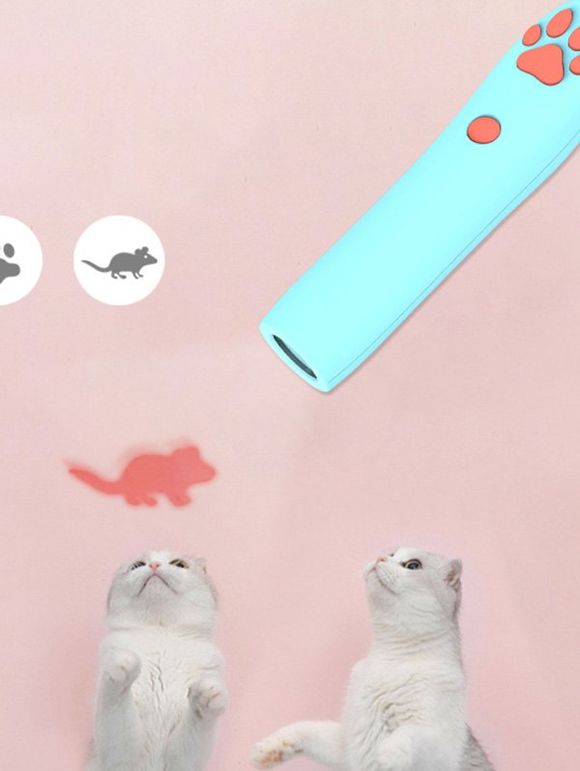 Jouet Projecteur Laser pour Animaux de Compagnie - Bleu 