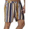 Short Rayé Style Bohémien à Cordon - multicolor 2XL