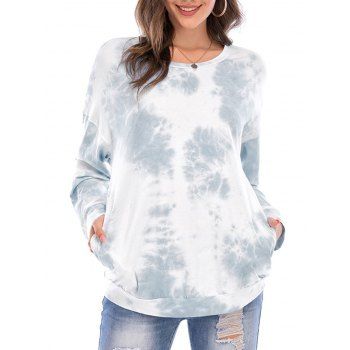 

Random Tie Dye Sweatshirt, Light gray