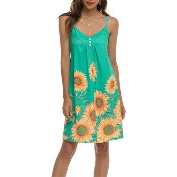 

Sunflower Pintuck Trapeze Cami Dress, Light green