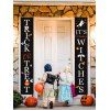 Rideau de Porte d'Halloween Irrégulier Décoratif - multicolor 