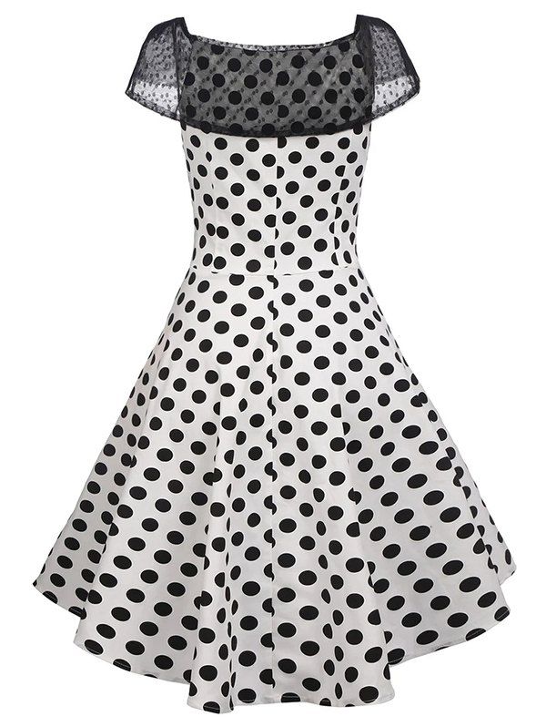 cap sleeve vintage dress