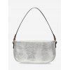 Sac à Bandoulière Animal en Relief - Gris Clair 
