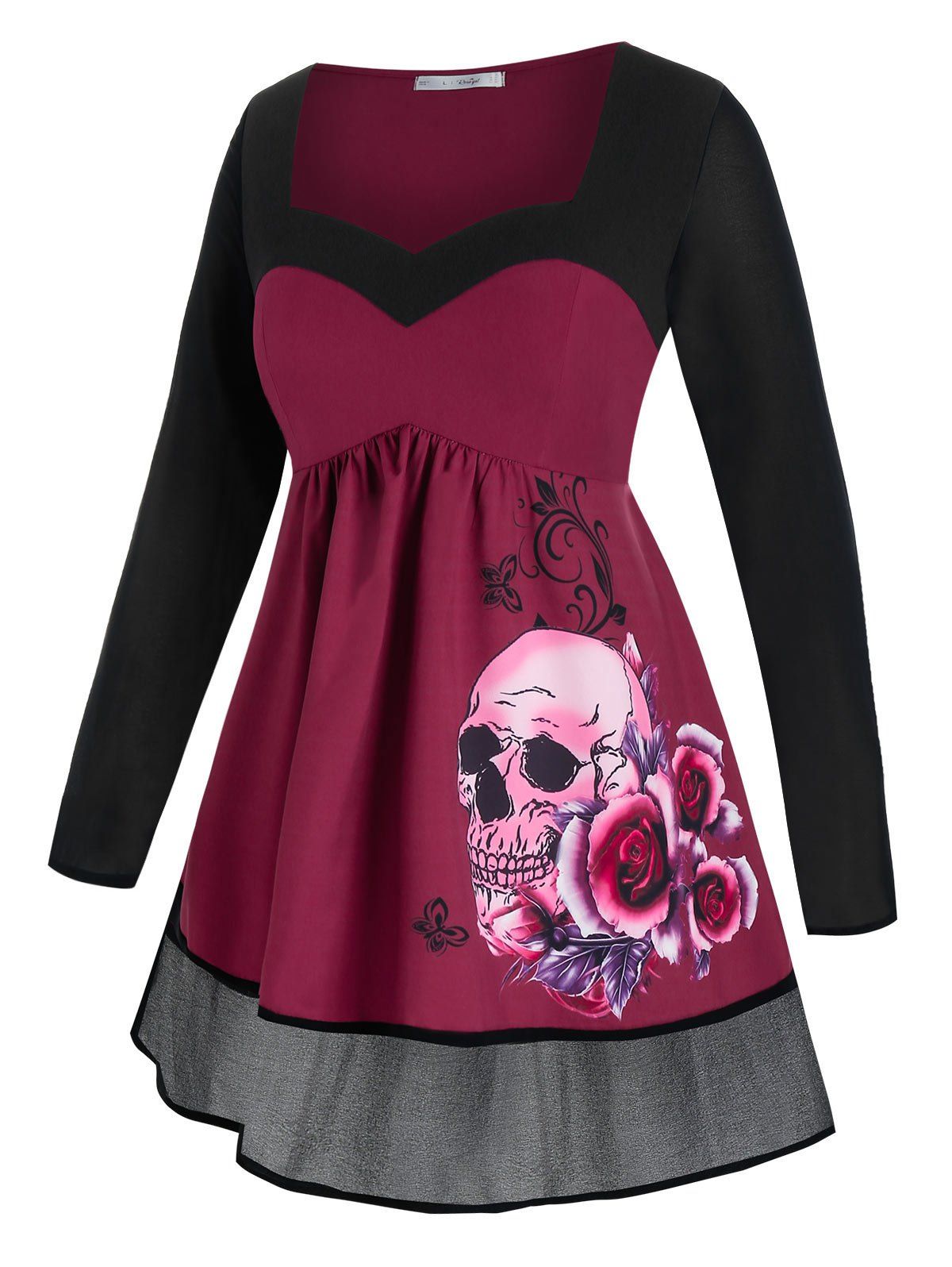 plus size halloween tops uk