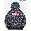 Sweat à Capuche Graphique Marvel Spider-Man - Noir S