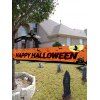 Bannière Drapeau de Jardin pour Halloween - multicolor A M