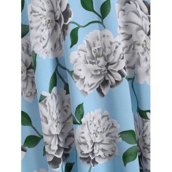 Floral Pattern A Line Slip Dress
