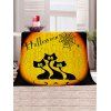 Couverture d'Halloween Multifonctionnelle Chat Imprimé - multicolor W31.5 X L47 INCH
