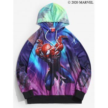 Fan Favorite Marvel Spider Man Print Hoodie Fandom Shop - despicable me gru jacke and scarf shirt roblox