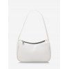 Sac à Bandoulière Texturé Style Français - Blanc 