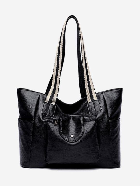 Sac Fourre-tout de Grande Capacité - Noir 