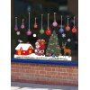 Ensemble d'Autocollants Décoratifs Sapin de Noël Imprimé - multicolor A 35*50*2