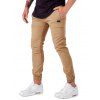 Pantalon Décontracté Fuselé Applique Détaillé à Cordon - Kaki L