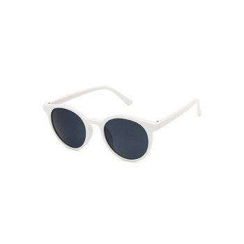 

Retro UV Protection Round Sunglasses, Warm white