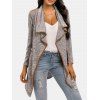 Cardigan Teinté Drapé - café lumière L