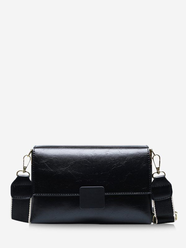 black rectangle crossbody bag