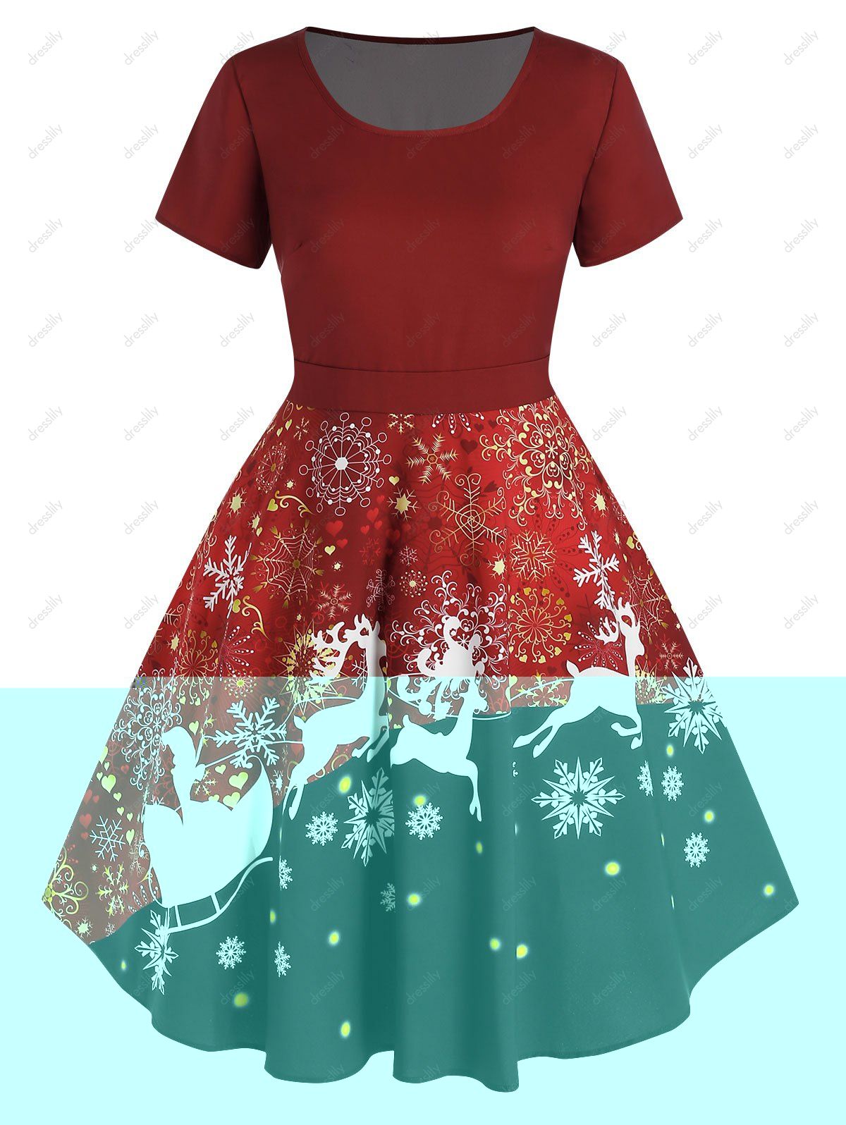 plus size christmas gowns