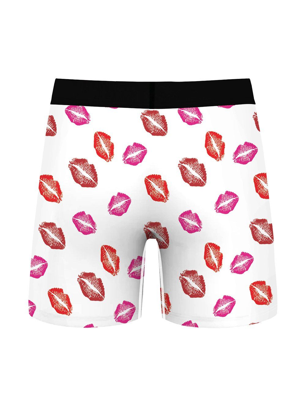 [30% OFF] 2021 Lipstick Lips Valentine Boxer Briefs In WHITE | DressLily