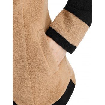 Two Tone Fleece Jacket