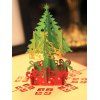 Carte de Vœux Sapin de Noël 3D Evidée - multicolor A 