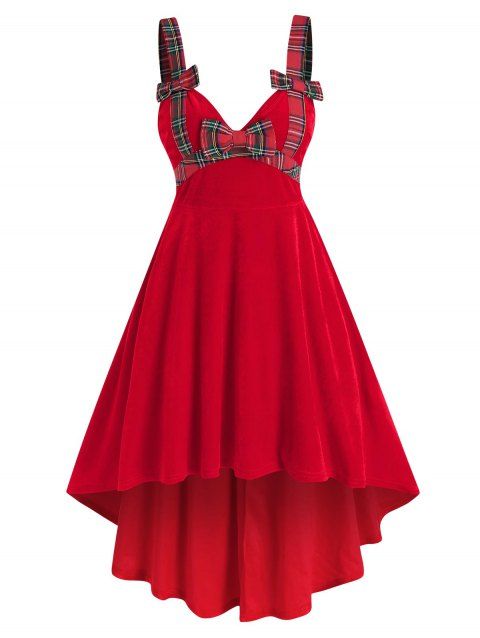 Robe Rouge De Noel La Meilleure Vente En Ligne Dresslily France