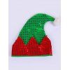 Chapeau de Noël Brillant Père Noël avec Pompon - multicolor A 