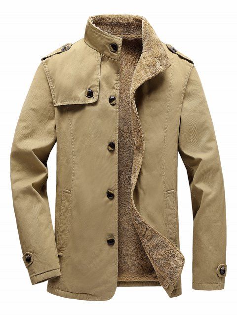 Button Up Fleece Jacket
