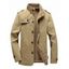 Veste Boutonnée en Laine - Jaune clair S