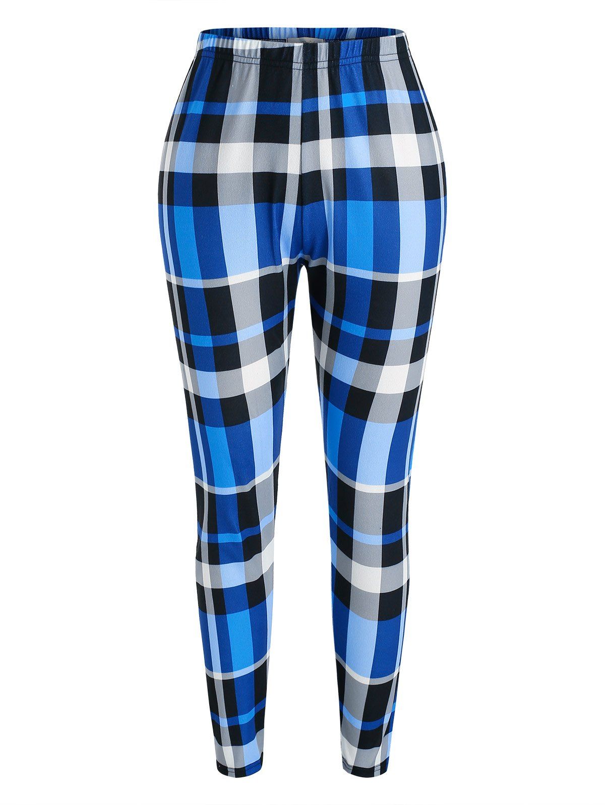 royal blue plaid pants