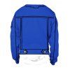 Merry Christmas Faux Twinset Print Sweatshirt - BLUE XXL