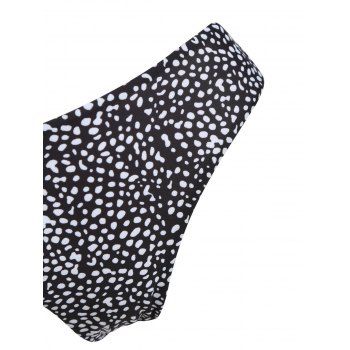 V Wired Dalmatian Print Padded Bikini Set