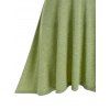 Robe d'Eté Haute Basse Chinée sans Manches à Lacets Style Corset - Vert clair 3XL