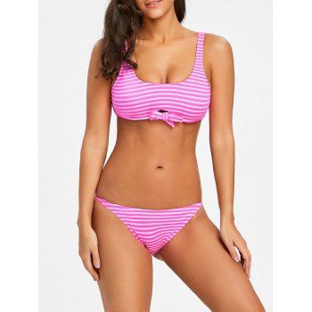 

Refresh Knot-tie Bikini, Rose red