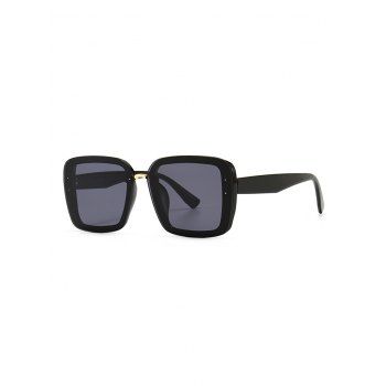 

Full Frame Retro Square Sunglasses, Black