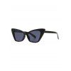 Full Frame Animal Eye Sunglasses - BLACK 