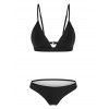 Padded Bikini Set - BLACK S