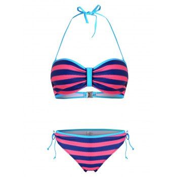

Push Up Striped Bikini, Colormix