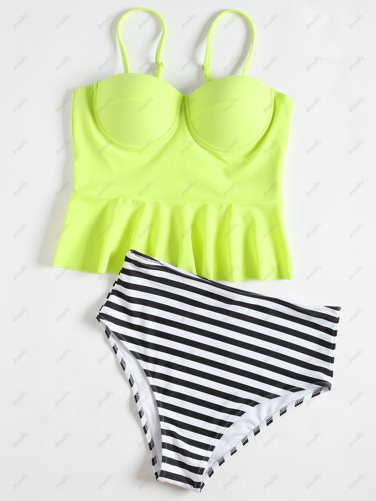 peplum tankini